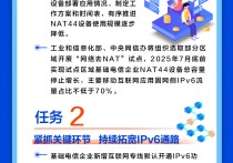 一图读懂《关于开展“网络去NAT”专项工作 进一步深化IPv6部署应用的通知》